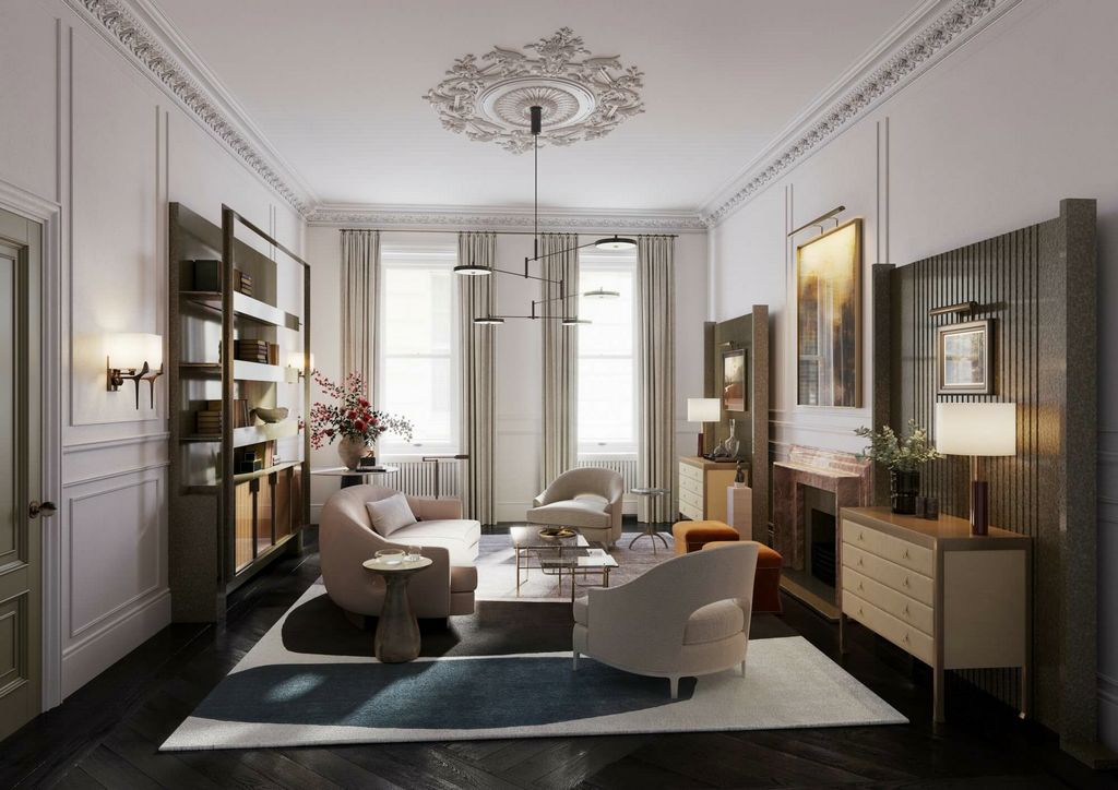 英式奢华豪宅,量身定制的设计理念-14