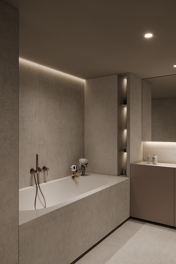 奶油色调的宁静家园丨Zeworkroom Studio-89