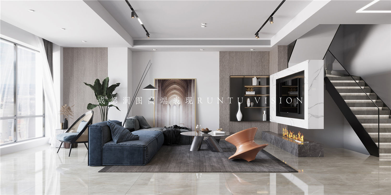 润图室内设计丨中国成都-54