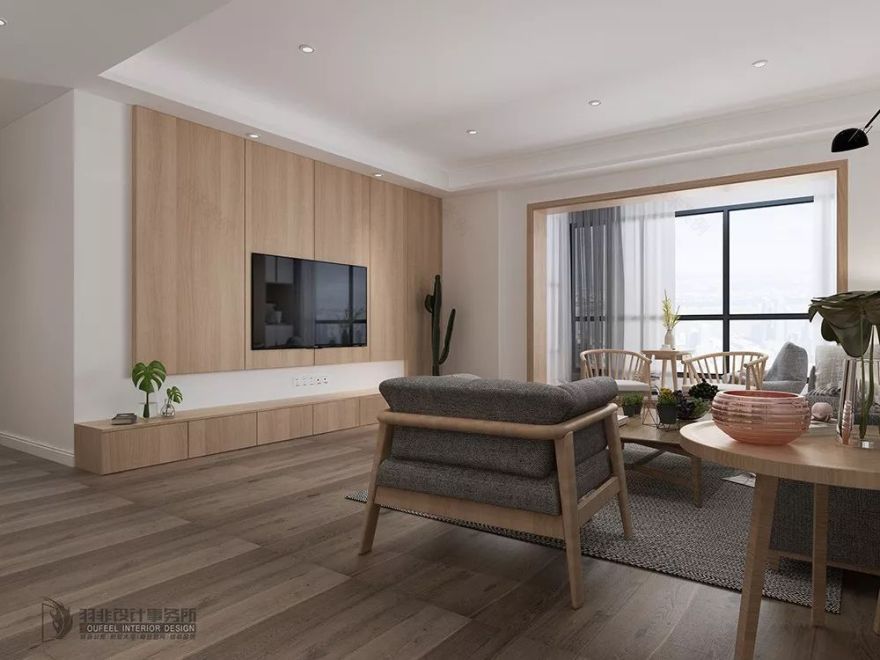 简约现代,柳州地王公馆的北欧风情-25