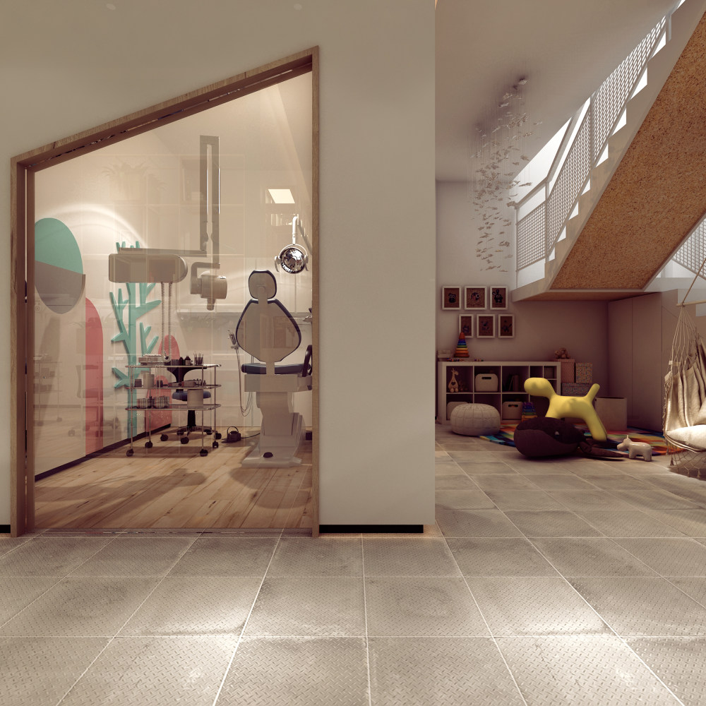 500㎡牙科门市空间设计，凤栖梧桐主创设计师李洋作品<米....-20