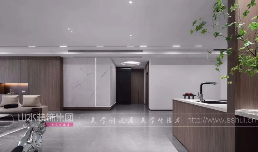 山水·爱家说 · 诗意家居空间设计丨中国合肥丨山水空间装饰-12