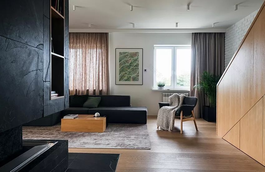 俄罗斯 104 平米亲子宅 | 二楼变游乐场,打造活力家居空间-14