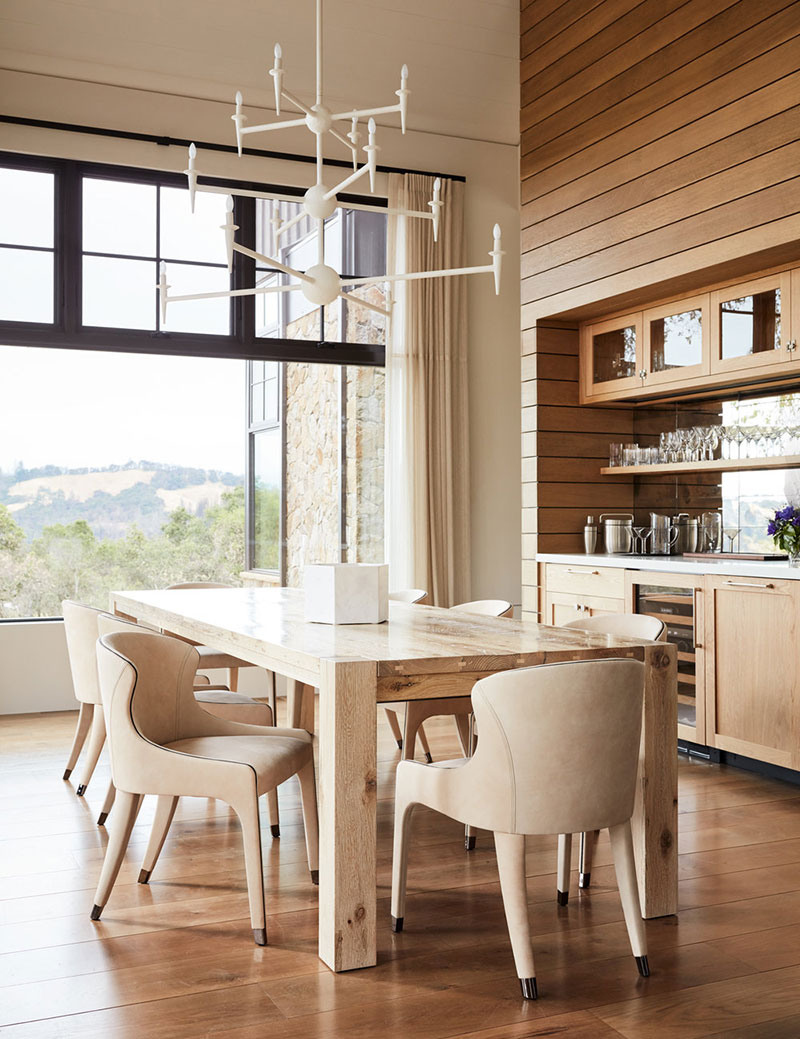 加州现代牧场别墅，自然石材与葡萄园的完美融合-14