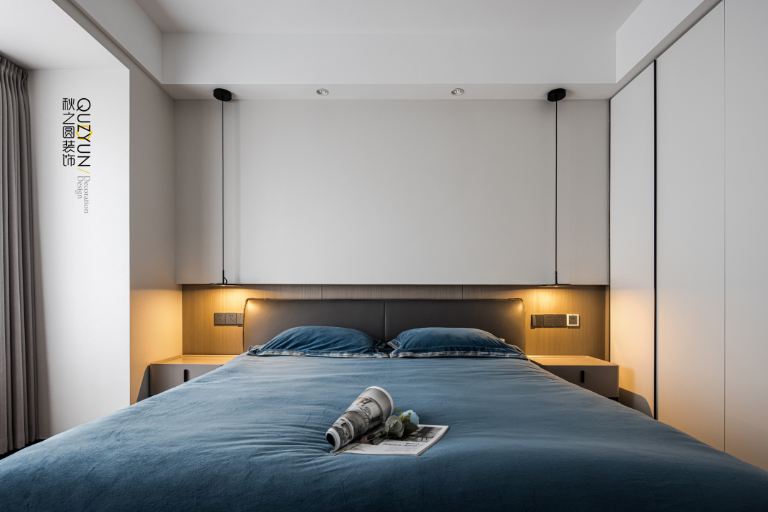 现代简约龙湖尚品140平空间设计丨中国常州丨意象QUZYUN|DSEIGN-55