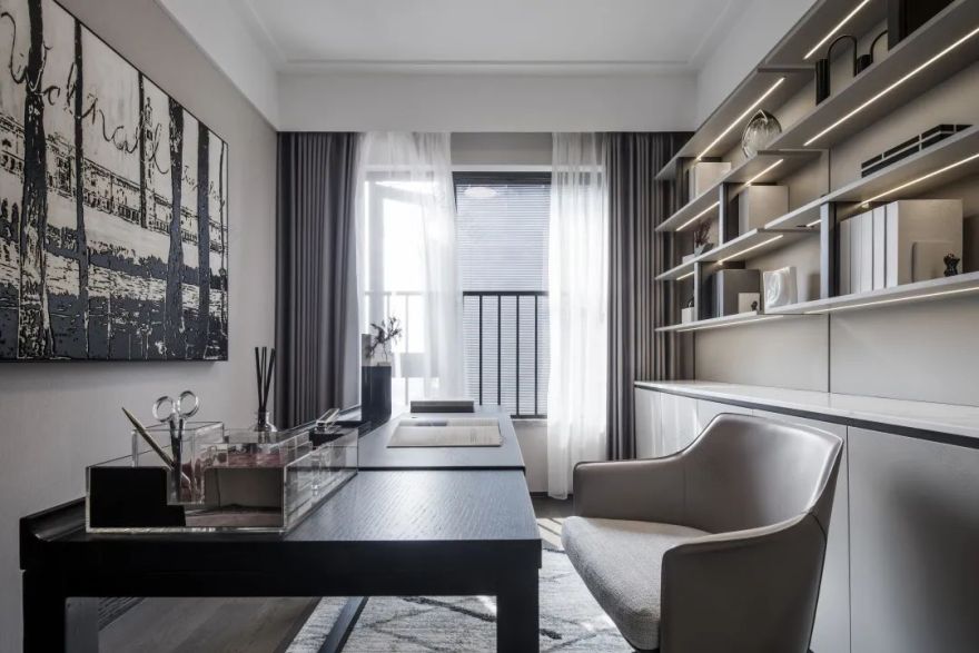 嘉华地产·印湘江样板间 | 现代简约美学之家-73