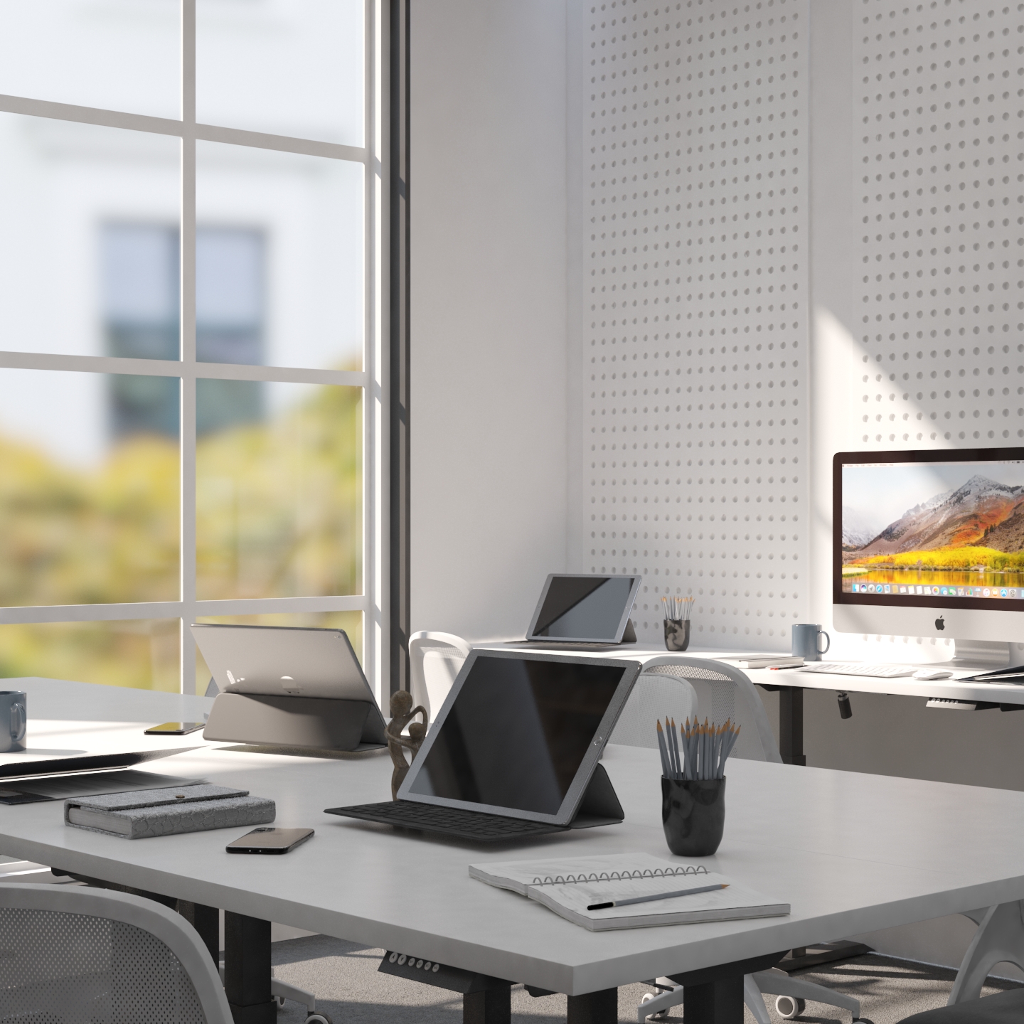 极简主义书房室内设计-10