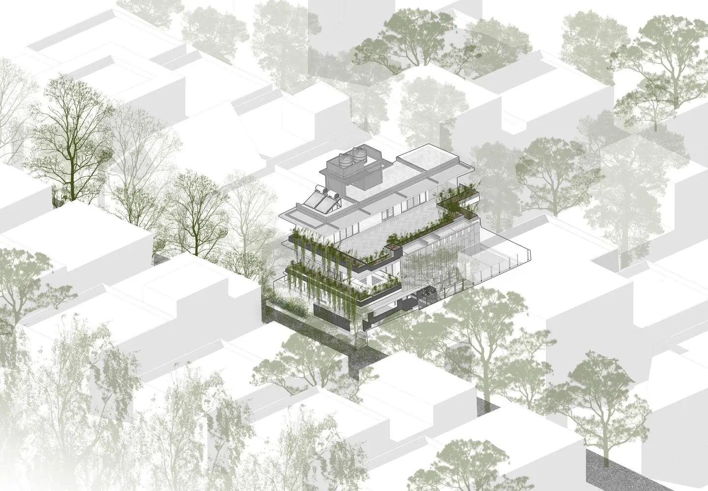 可持续绿色家园|Greens 之家丨印度班加罗尔丨4site architects-4