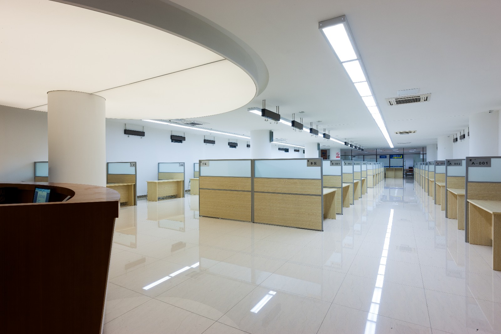 苏州白马涧市民服务中心室内装饰工程丨中国苏州-14