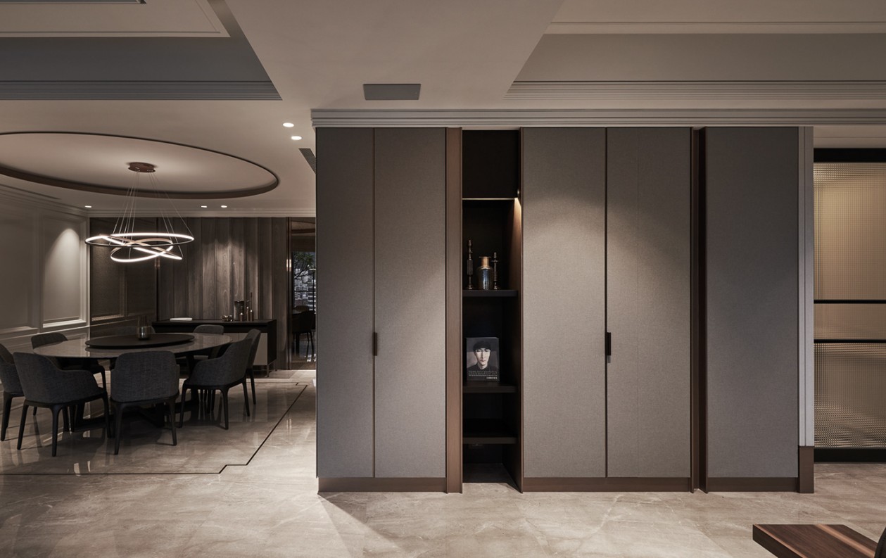 自然生活的浪漫 - 现代质感极简大平层-7