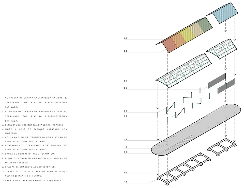 CTM Culhuacán住宅区公共空间改造丨墨西哥墨西哥城丨AMASA Estudio-32