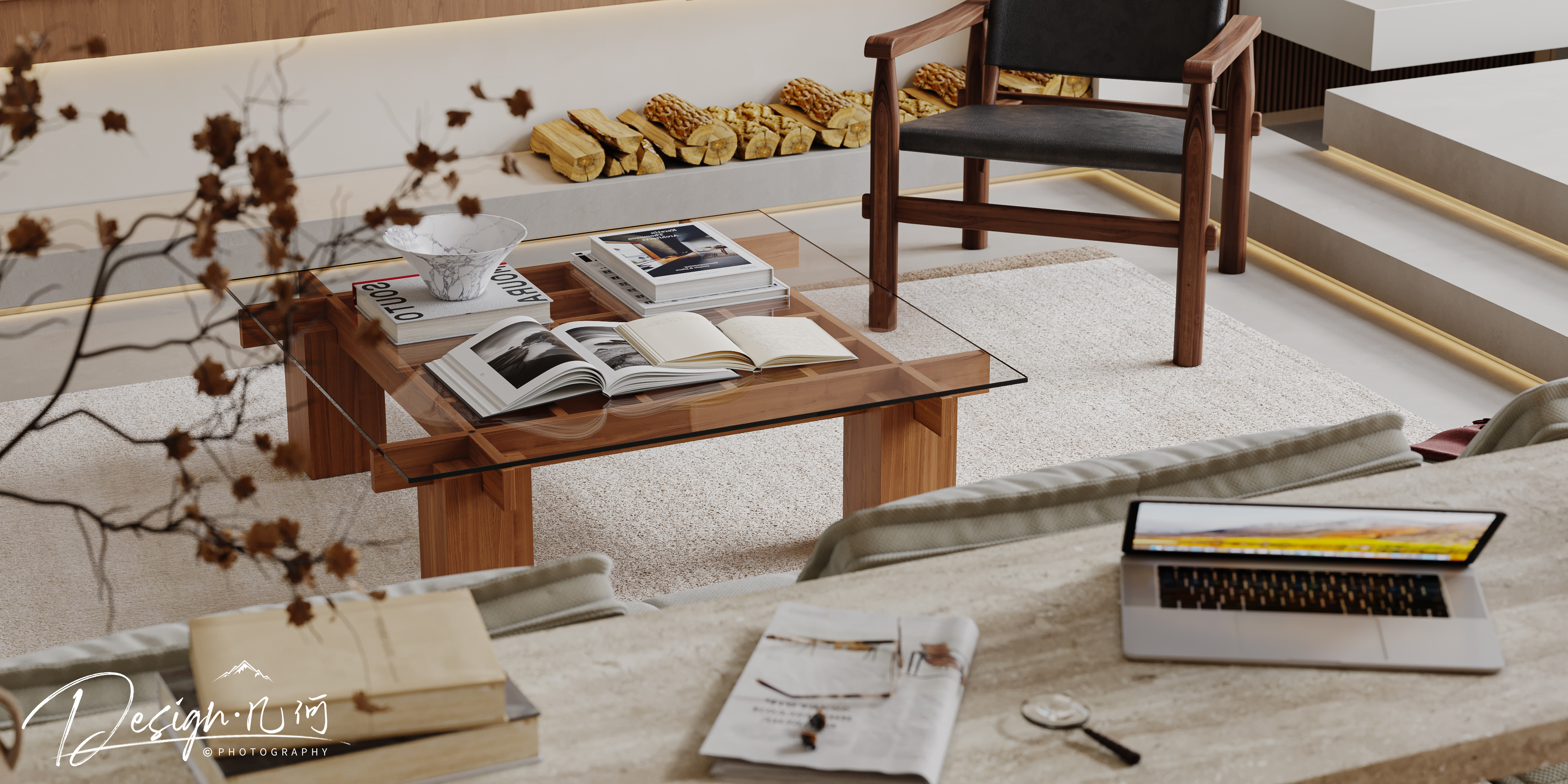 几何空间视觉表现 | 天玺湾中古风客餐厅（日景篇）-29