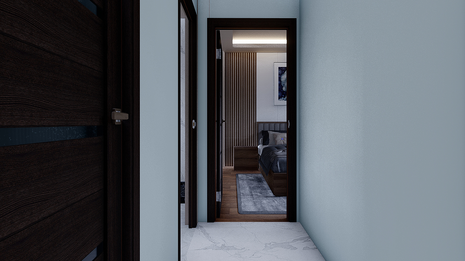 تصميم لوحده 90 متر اسكان اجتماعي بجمهورية مصر العربيه-13