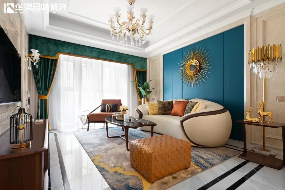 青山绿水间,370m²新中式奢华雅居-78