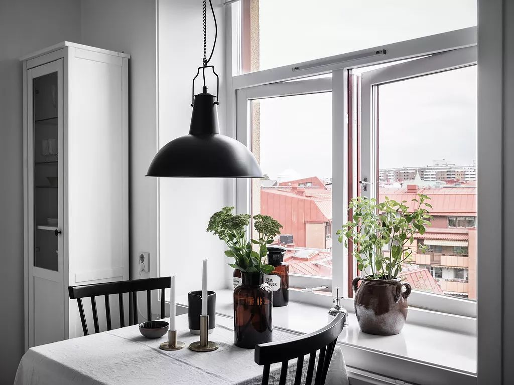 瑞典 39㎡高级公寓，黑白简约大气设计-22