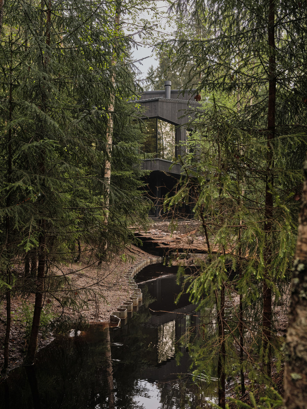 俄罗斯 Hill House 度假别墅丨Horomystudio-11