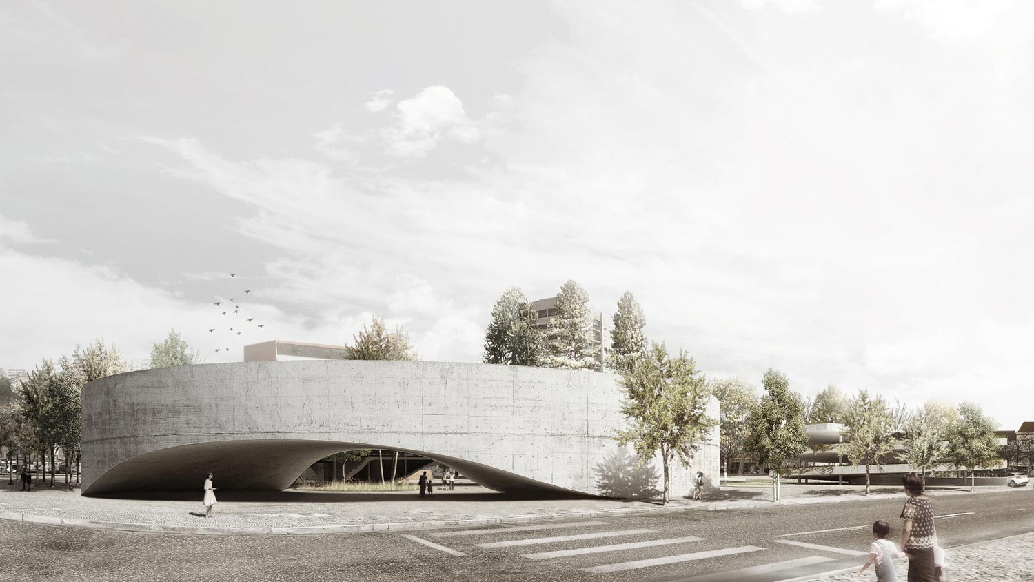 塞图巴尔市立图书馆 · 与 雷（由于RÉ表意不明确，这里只能按字母音译，可能与实际情况有偏差） 丨Portugal丨Bruno André + Francisco Salgado Ré-16