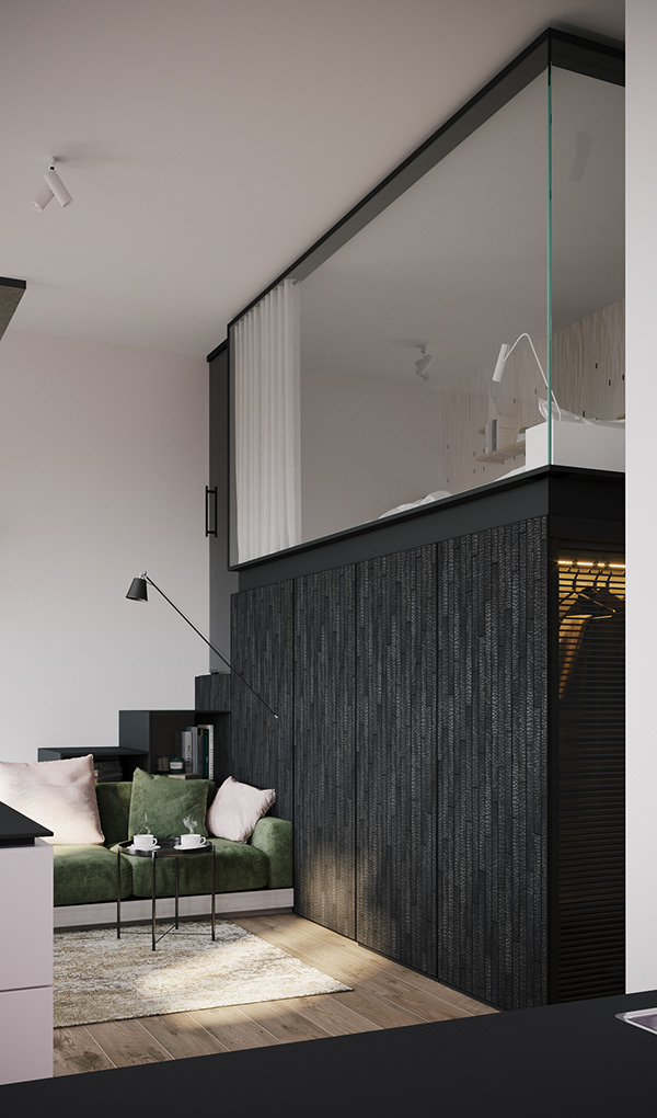 砖墙+原木，有序沉稳的生活基调-2