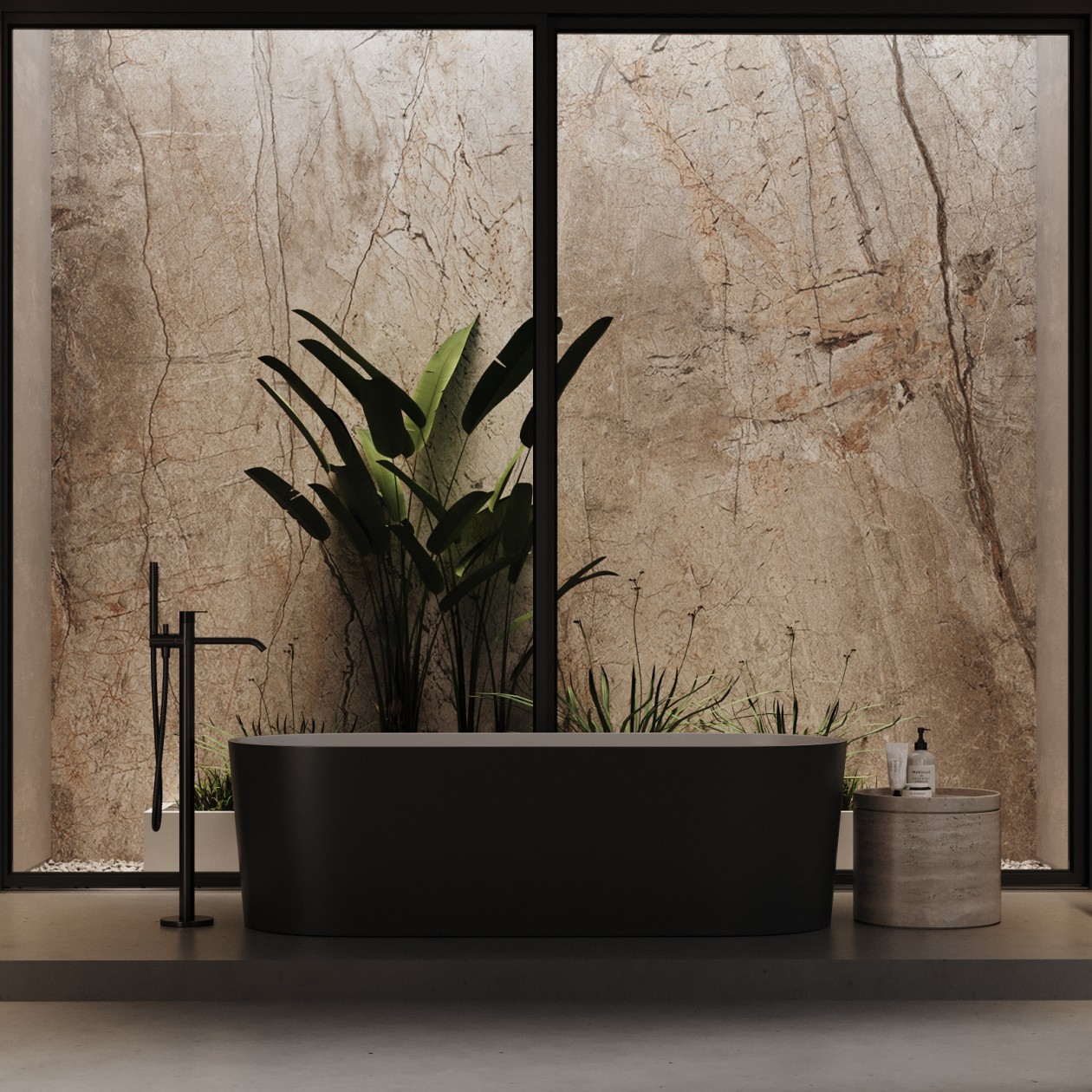 极简侘寂风公寓，质朴的高级感！-11