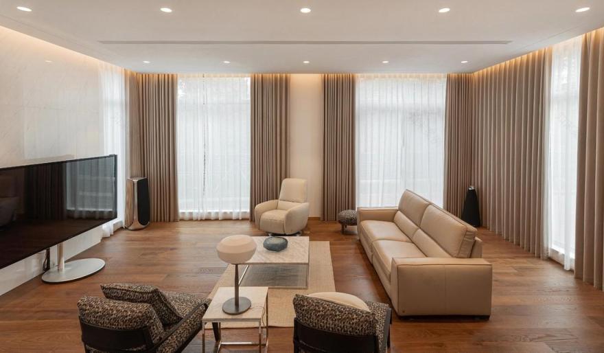 成舍设计 | 现代简约别墅,回归本质的生活空间-2