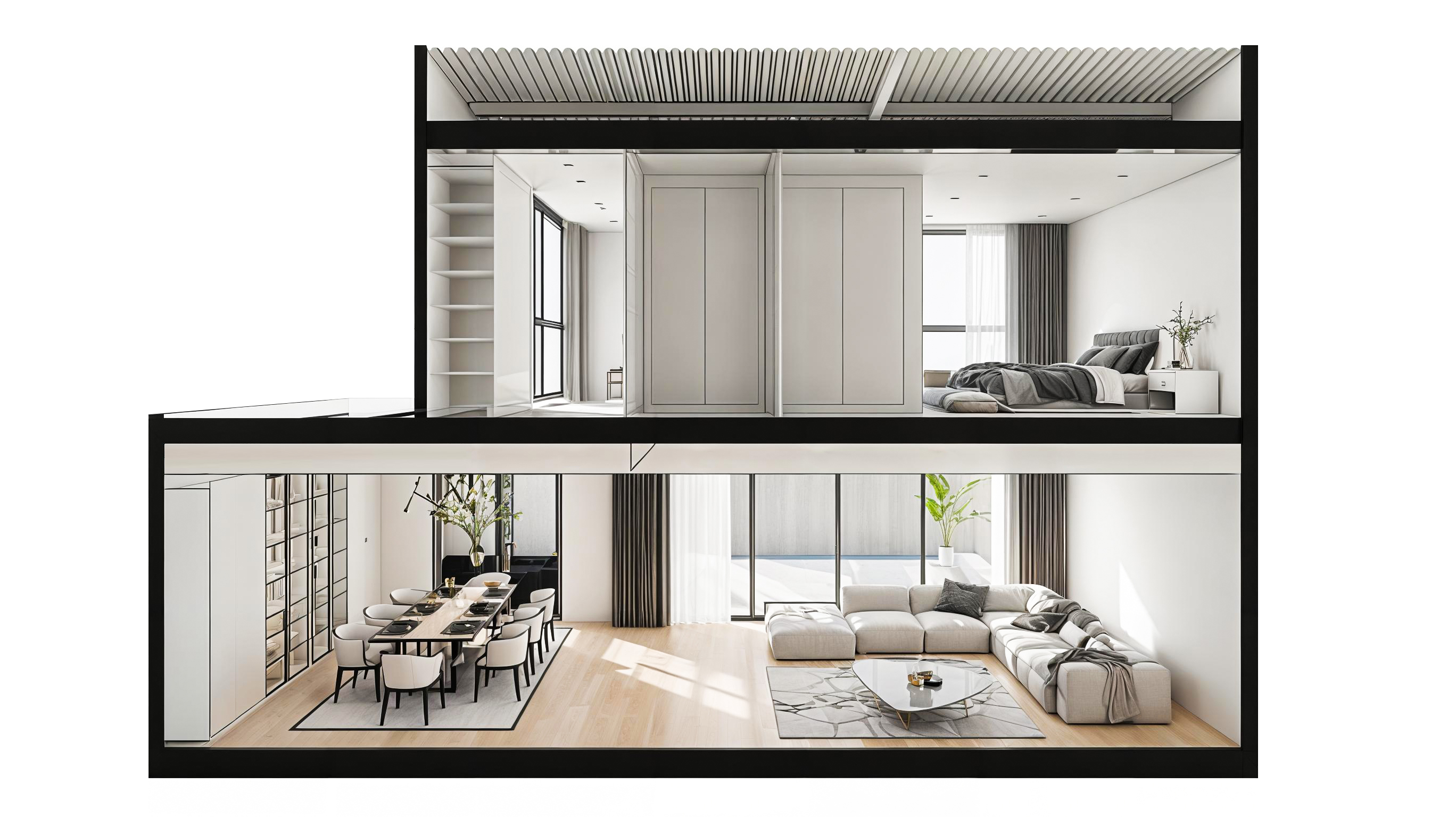 挑空别墅 Ecuador丨Villarquitectura-21