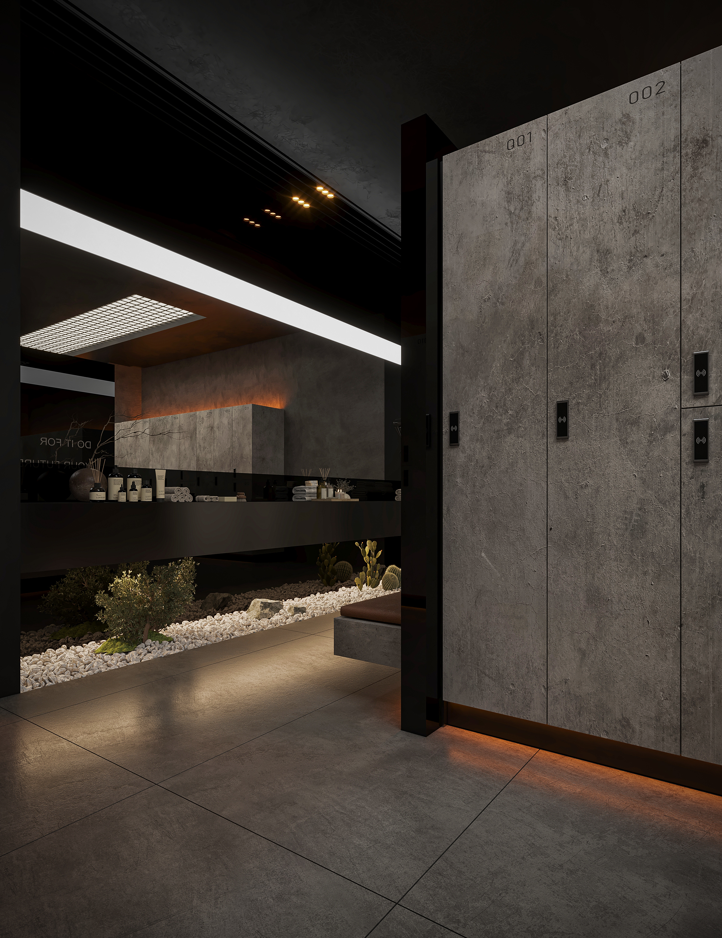 更衣室+浴室丨沙特阿拉伯丨Hagar Okasha-6