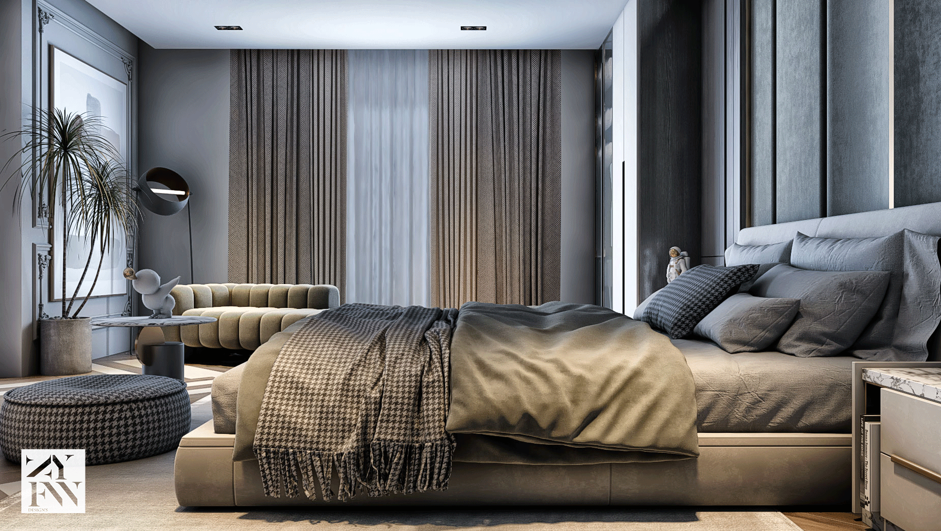 NEO CALSSIC MASTER BEDROOM-0