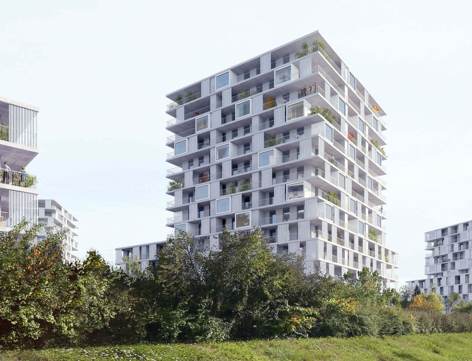 莫德然尼河滨公园住宅丨捷克丨Bevk Perović arhitekti-8