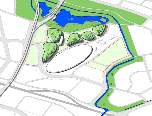 成都升仙湖站 TOD 一体化设计 | 打造公园城市新名片-18