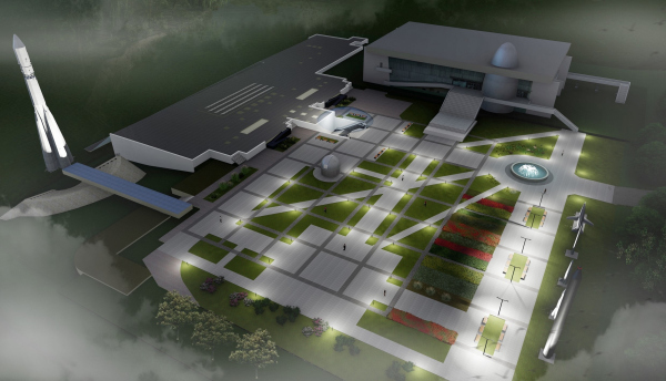 俄罗斯加里宁州齐奥尔科夫斯基国家航天历史博物馆二期丨俄罗斯卡卢加丨沃罗涅日的建筑师瓦西里·伊萨耶夫等-29