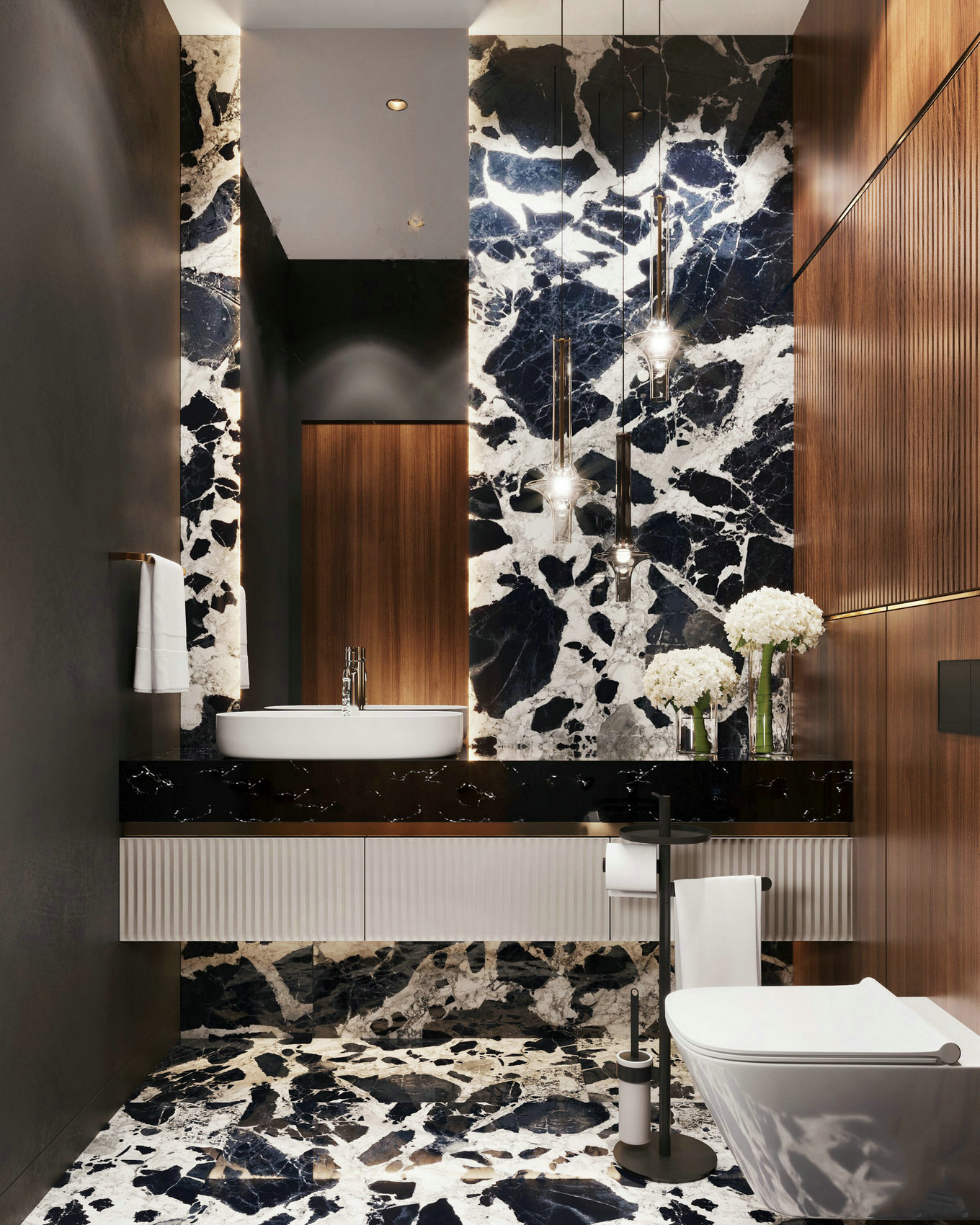 475㎡轻奢质感美，极致享受的室内设计佳作-9