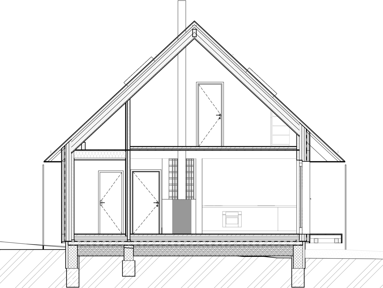利波诺湖畔小屋丨捷克丨Les Archinautes-51