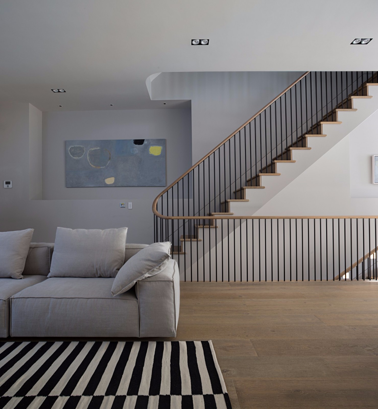 伦敦现代木质复式住宅-8