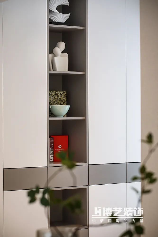 奶油色家居,温馨宁静的现代简约设计丨博艺装饰-31