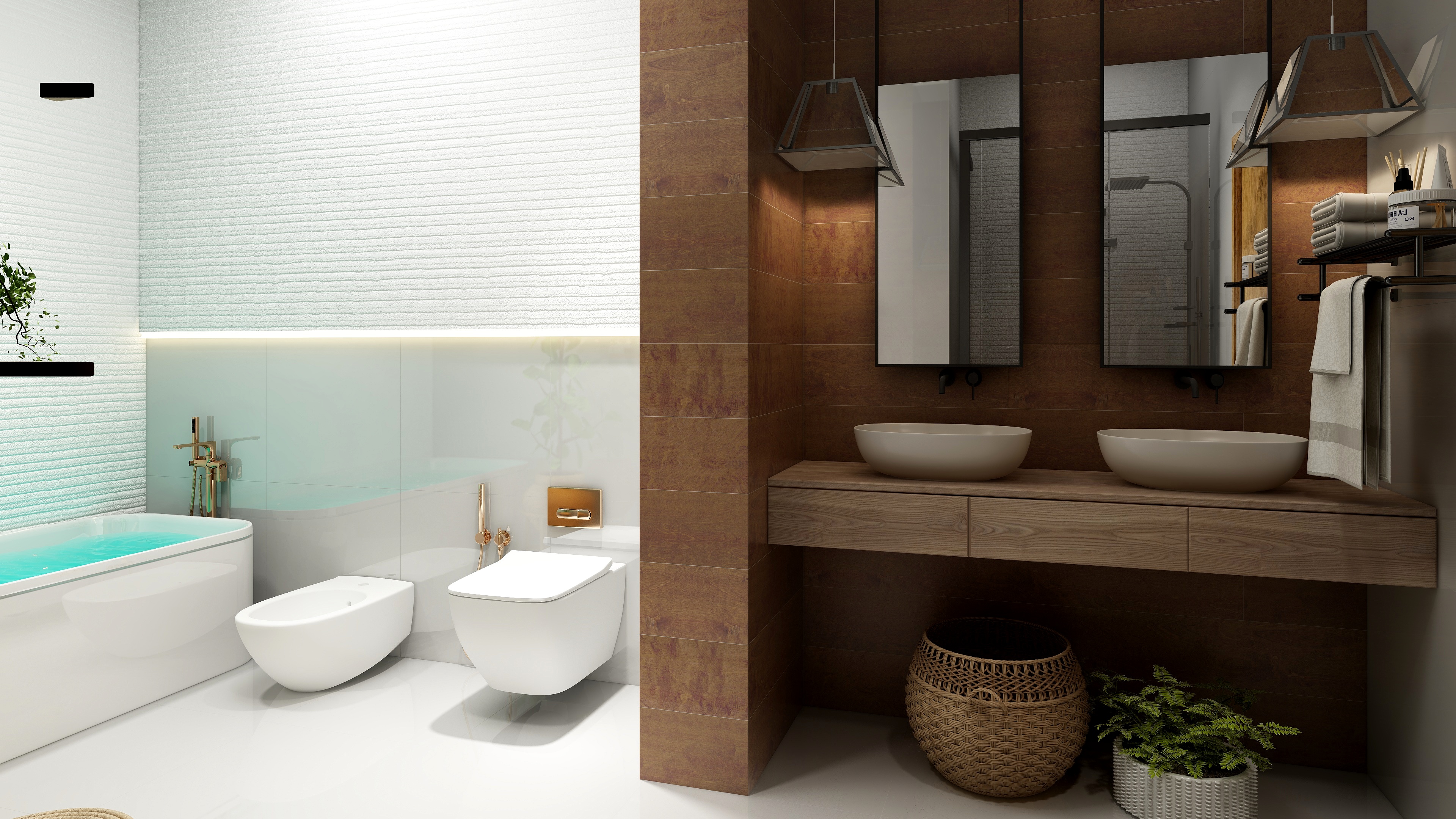 阿联酋阿拉伯牧场别墅一层室内设计-4