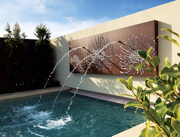 Geelong 泳池边水幕灯箱景观设计丨澳大利亚丨PO Box Designs（Lukas Jess）-4