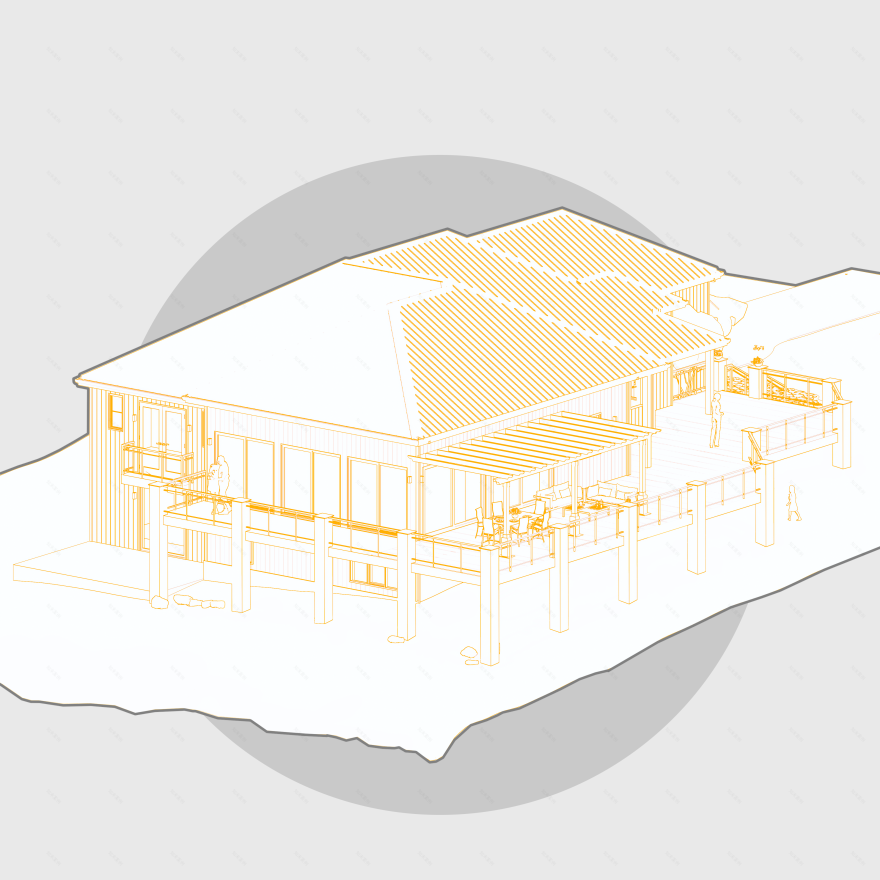 柯蒂斯湖景别墅丨美国俄亥俄丨31 Grados Arquitectura-5
