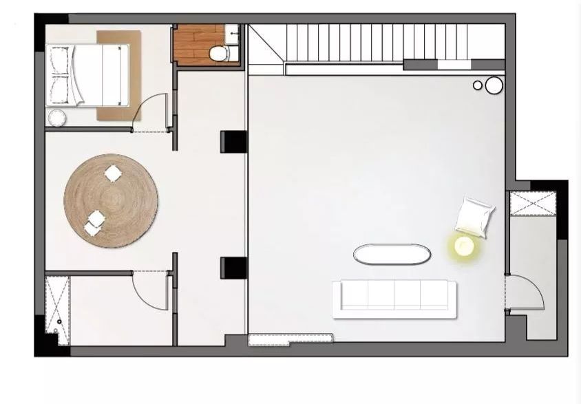 随性随心，四层复式住宅的自然悠闲生活-7