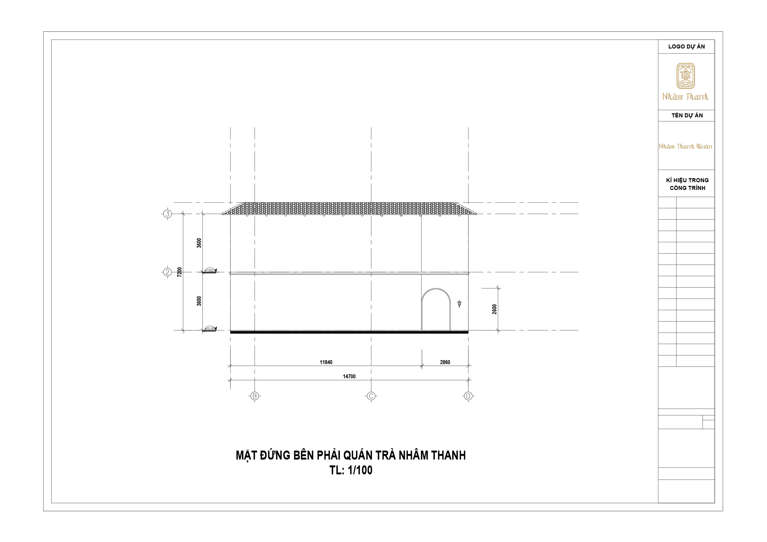 Technical floor plan tea shop Nhâm Thanh-3