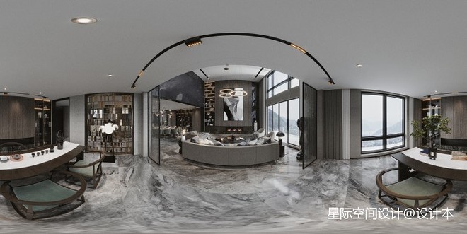 180万元别墅豪宅300平米装修案例-13