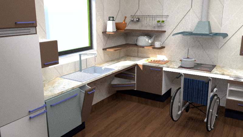 accessible kitchen for wheel chair users-4