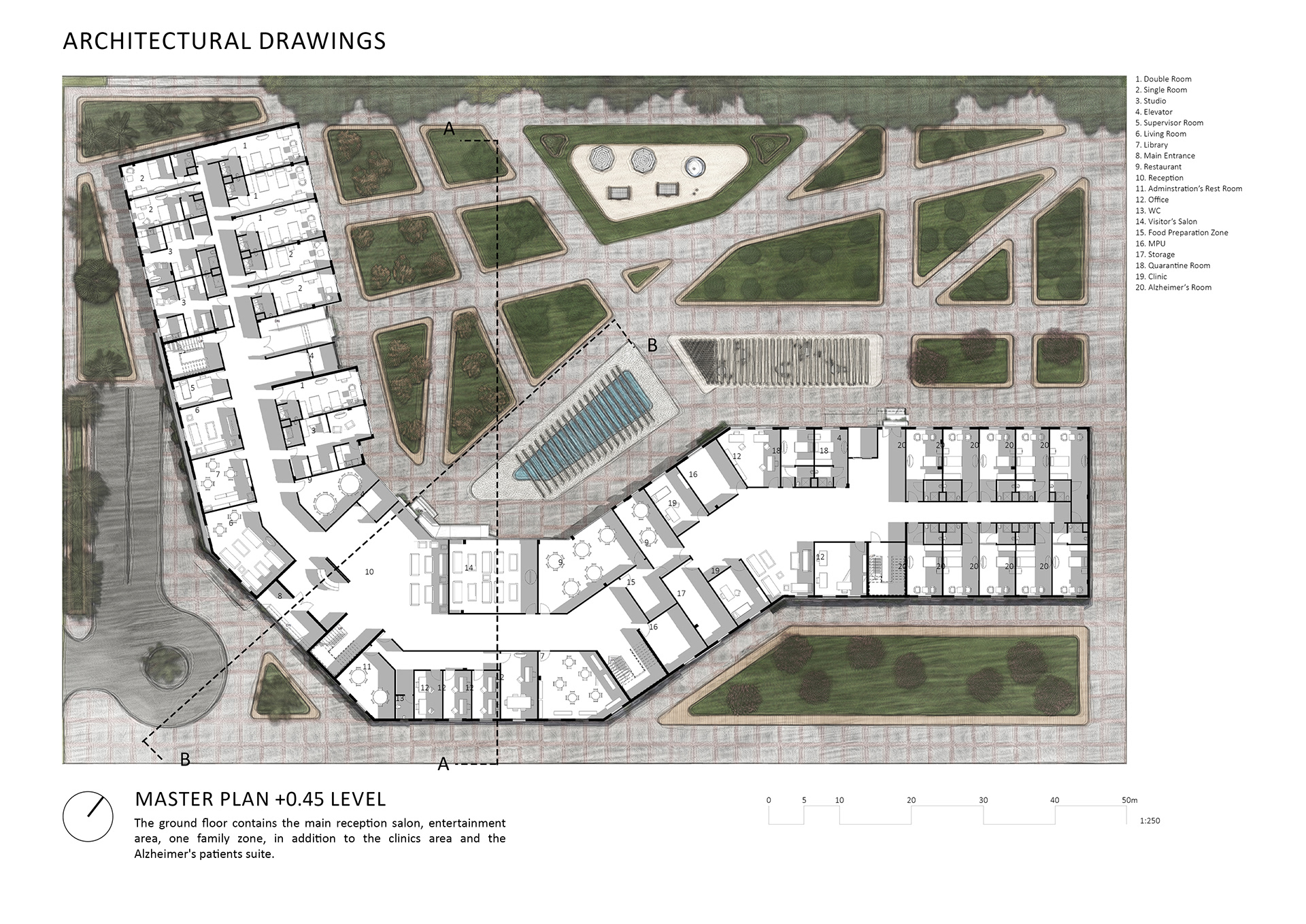 West Park "Assisted Living Center" | Graduation Project-21