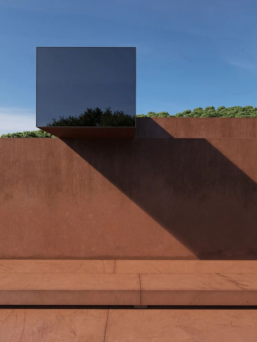 乌克兰设计师 Vitaliy Vorobey 的极简主义空间设计-17