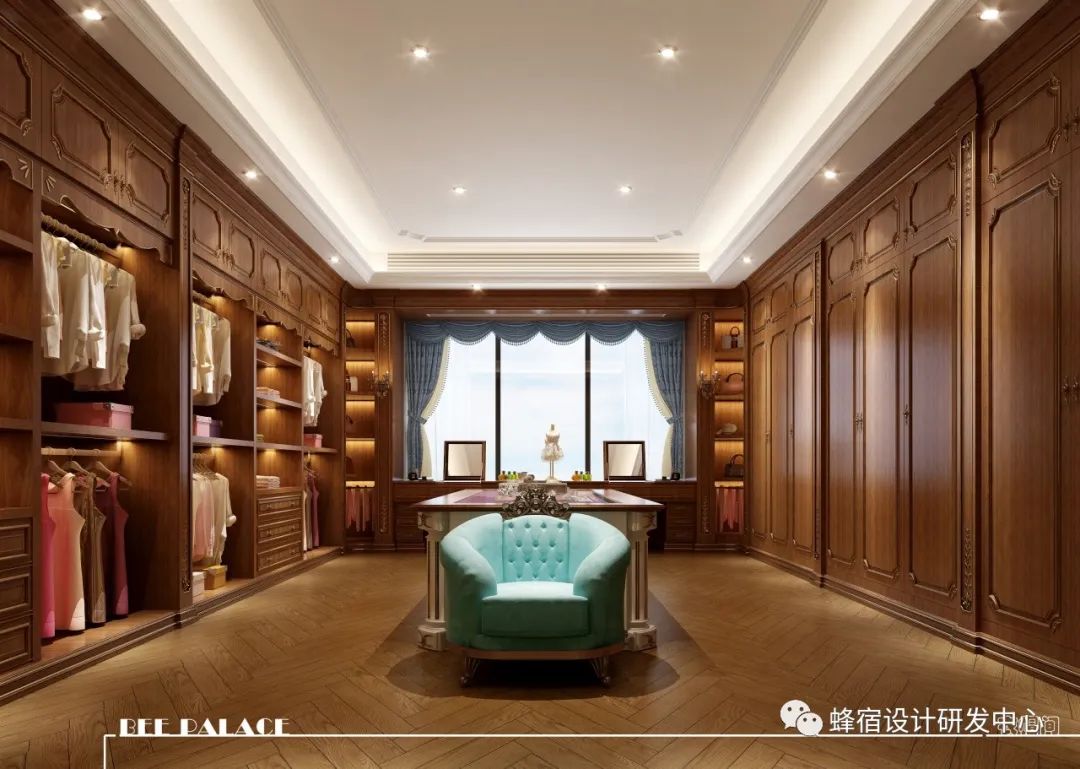 美式轻奢别墅设计,优雅宜居的蜂宿典范-23