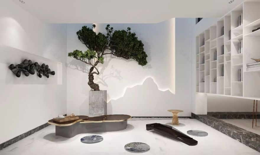 红橡墅 | 极简留白,禅意盎然-58