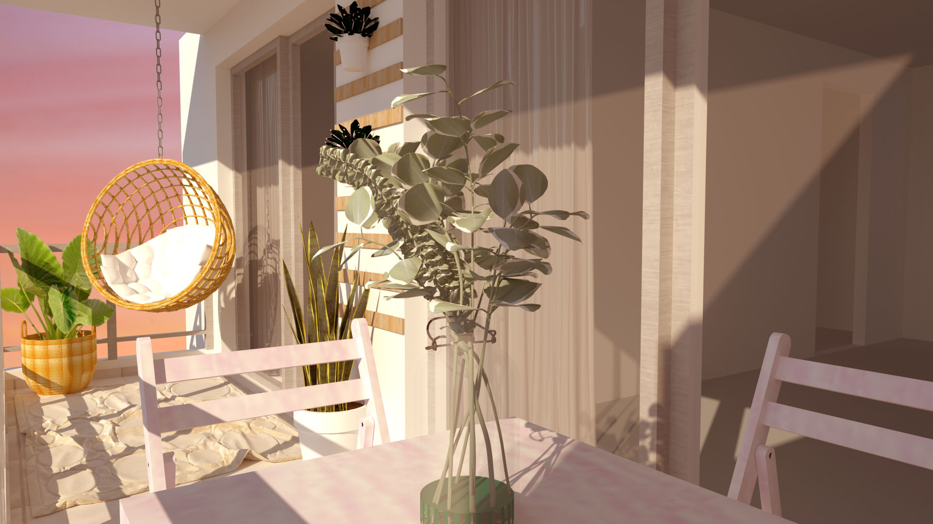 景观设计 阳台-7