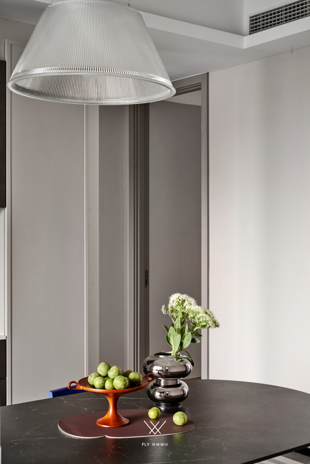 奶油色调的现代简约家居设计丨中国杭州丨菲拉设计-48