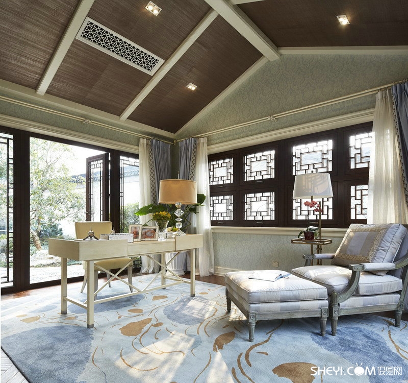 绿城杭州1000平米中式大宅-6