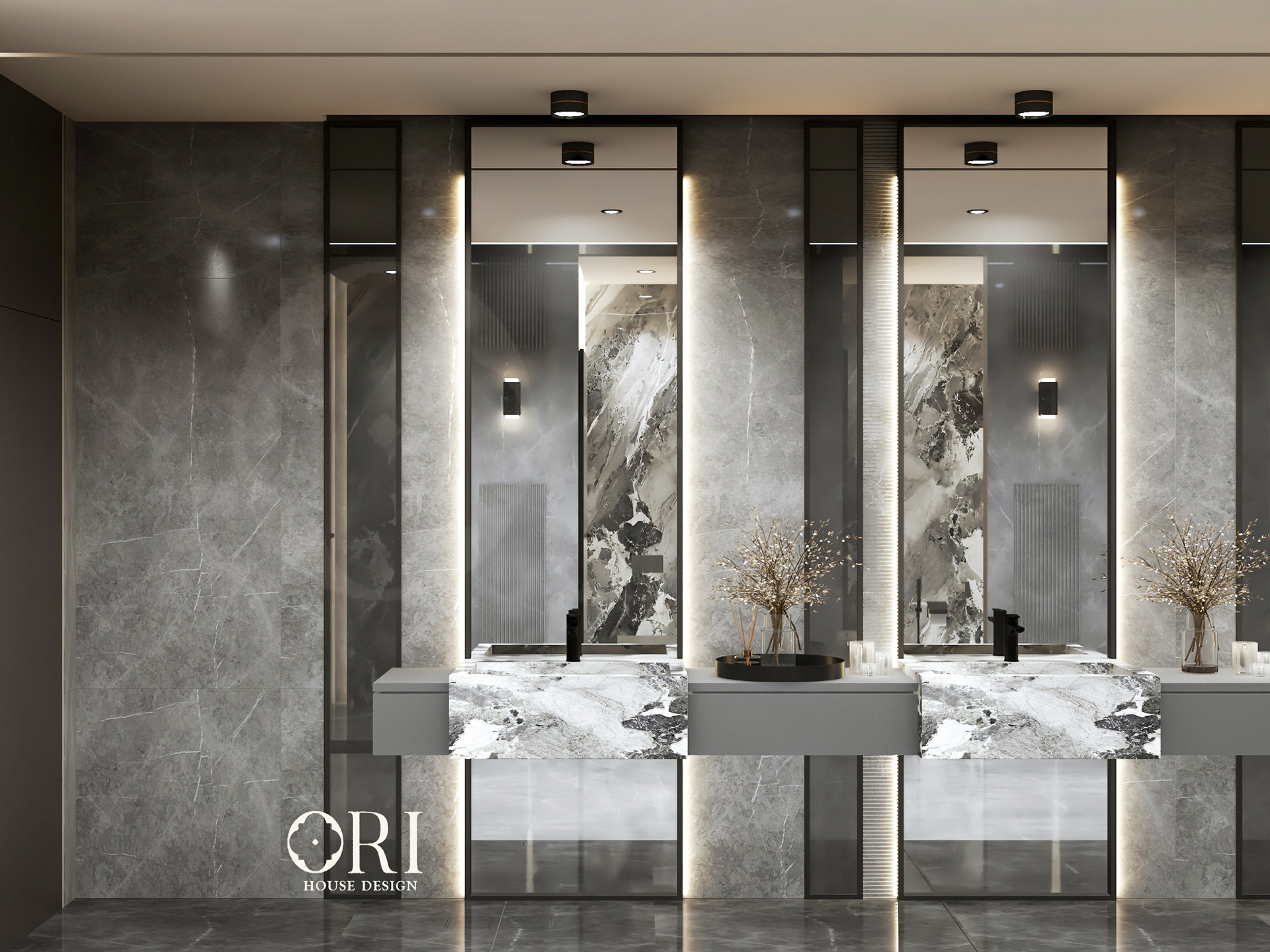 VIP BATHROOMS IN CONVENTION CENTER-2