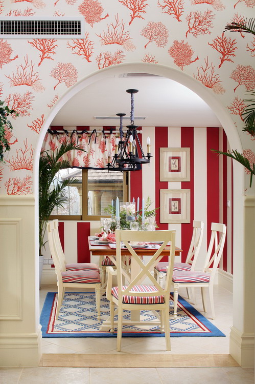 美式乡村风格的别墅样板房    罗马假日-33